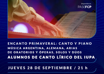 Jueves Íntimos “Canto y Piano IUPA” | Gral. Roca